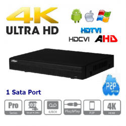 8 Kanal Hybrid DVR  4K Ultra HD
